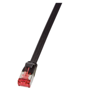 LogiLink Flach-Patchkabel, Cat6a, 2m